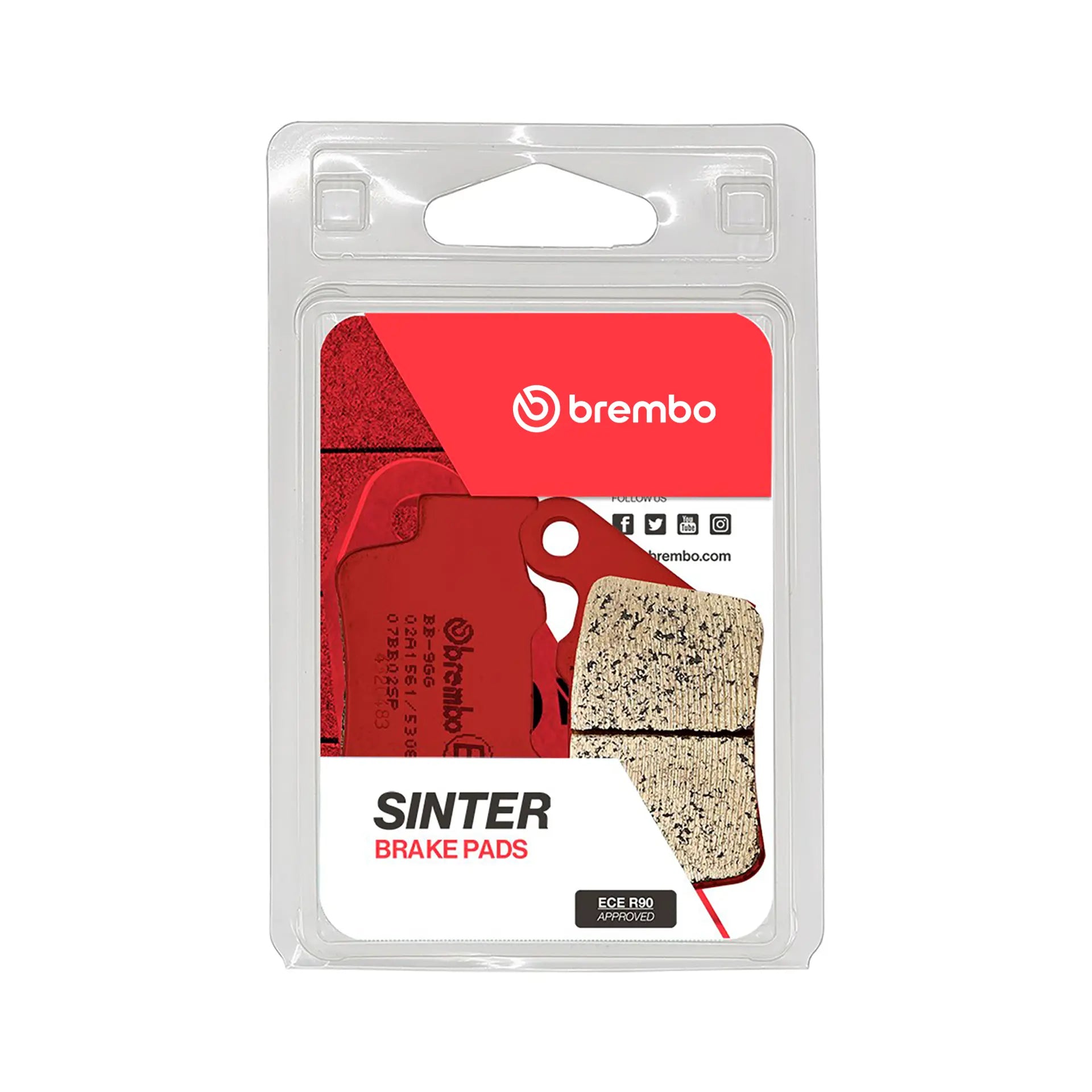 Brembo Sintered Rear Brake Pads | High Performance Rear Brake Pads for BMW S1000RR, Ducati Panigale, Kawasaki ZX10R & KTM Motorcycles