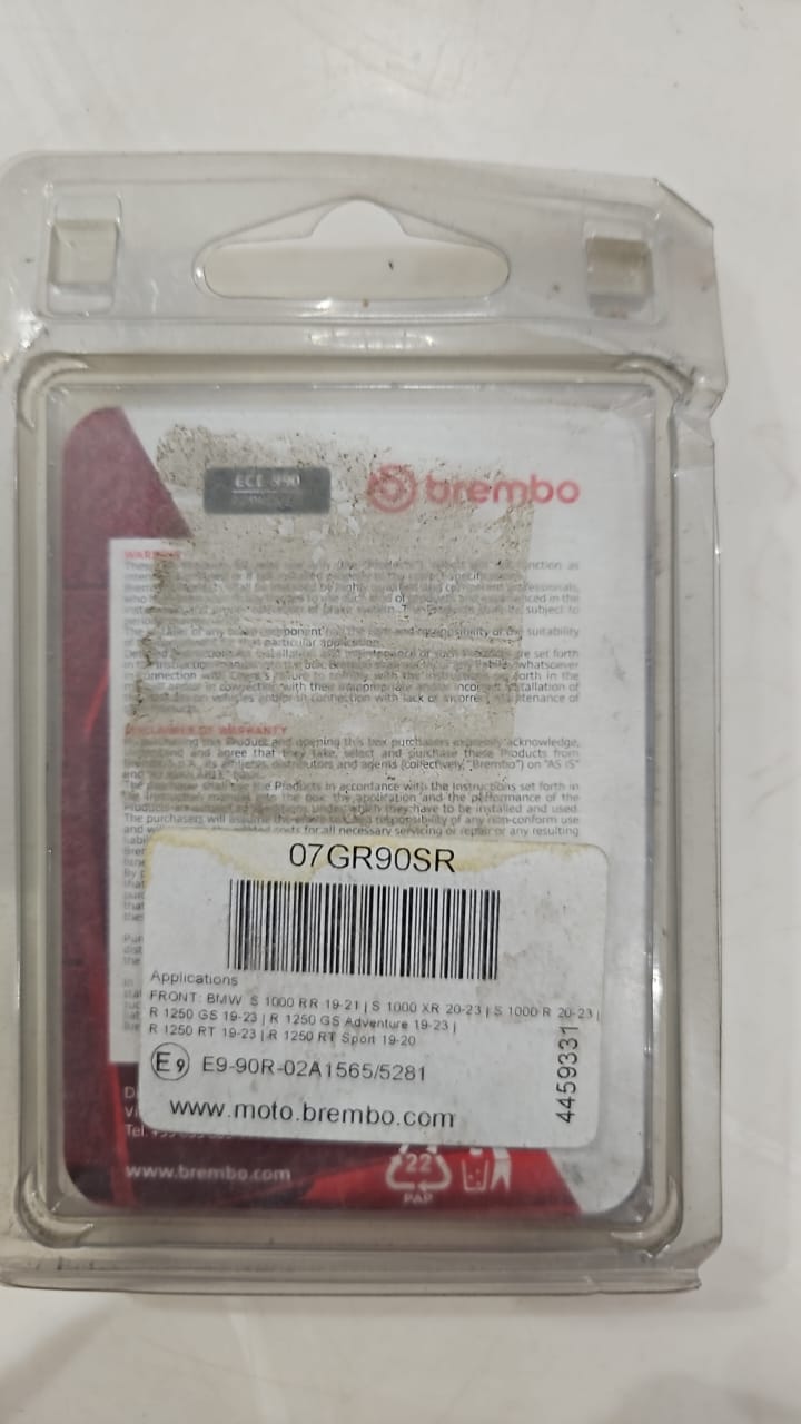 Brembo Brake Pads for BMW S1000RR | Premium High Performance Motorcycle Brake Pads