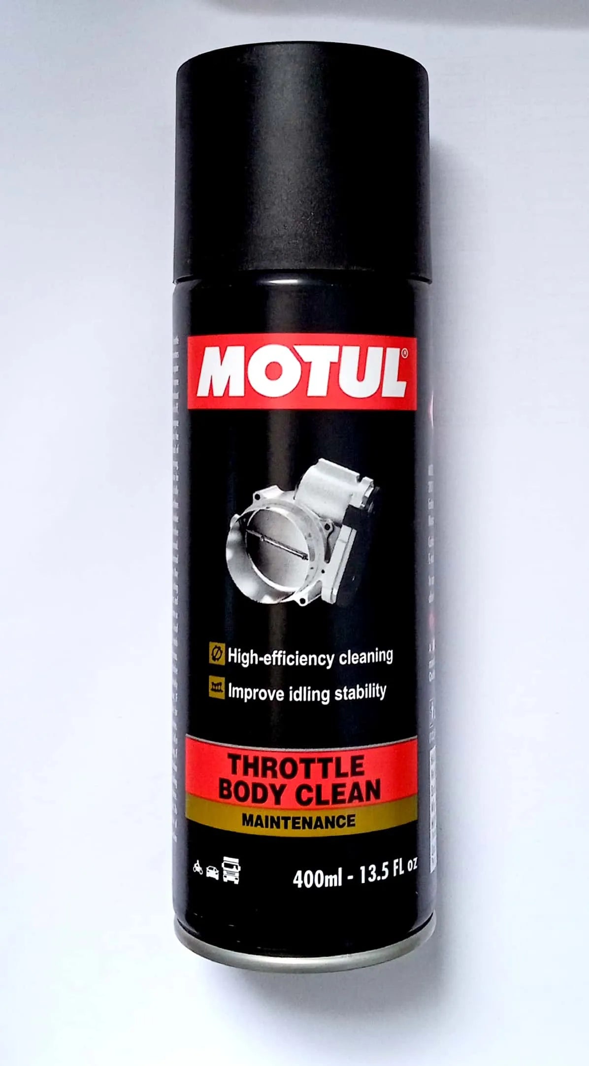 Motul Throttle Body Cleaner | Fuel Injection System Cleaner for Motorcycles & Superbikes