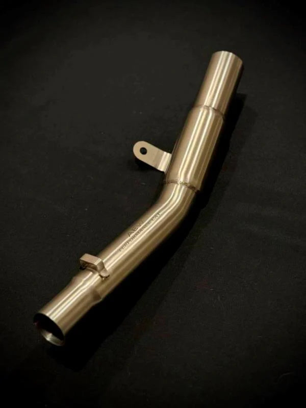 AEW Edge Exhaust & Mid Pipe with Catalytic Converter for Royal Enfield Bear 650 | Premium Performance Exhaust System