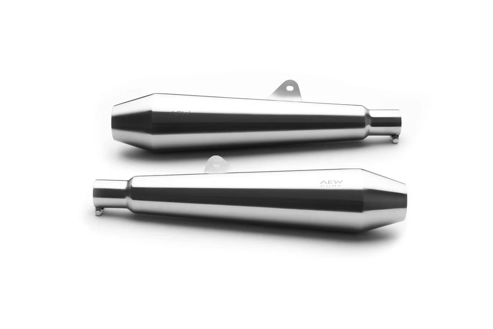 AEW TE 102 Megaphone - Stainless Steel Matt Polish - Interceptor /GT 650 - AEW
