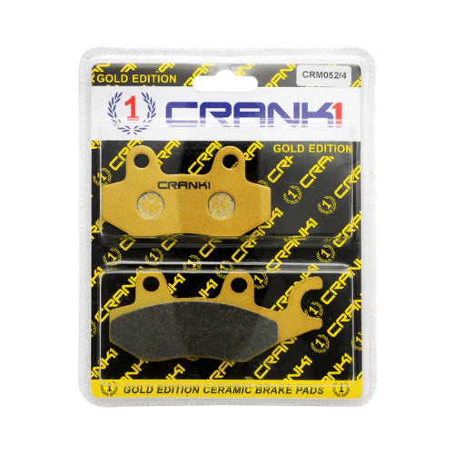 Crank1 CRM052/4 Ceramic Brake Pads | Premium Motorcycle Brake Pad Upgrade