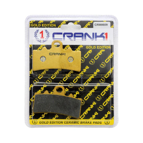 Crank1 CRM8609 Ceramic Brake Pads | Premium High-Performance Motorcycle Brake Pads