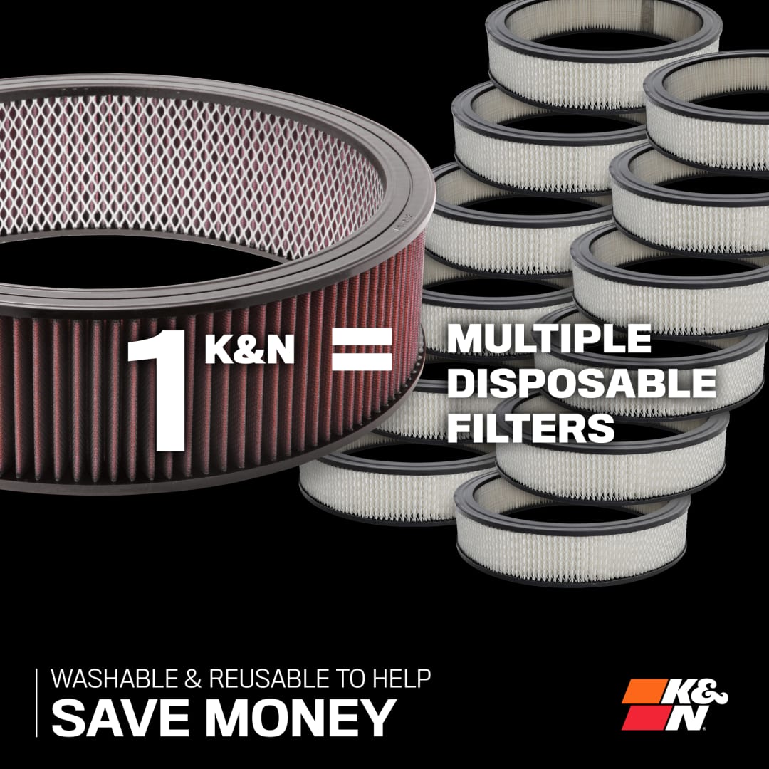 K&N E-1996 Washable Racing Air Filter For Audi A8 4.2FSI Quattro