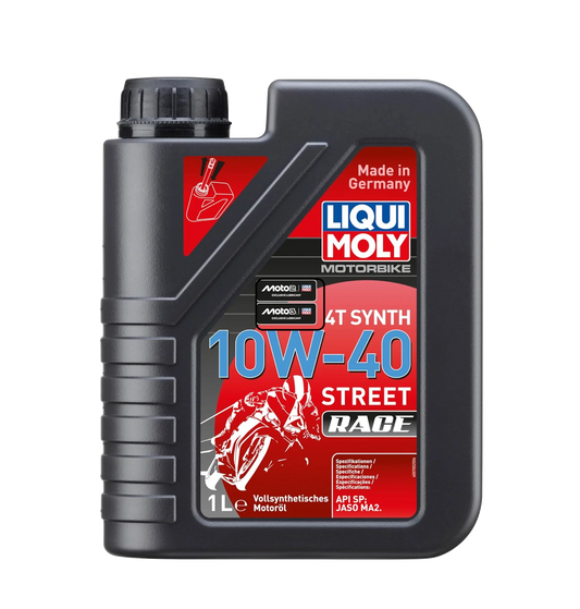 Liqui Moly 10W40 Street Race Fully Synthetic Engine Oil for Bikes