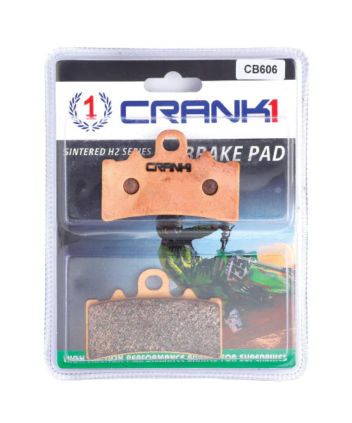 Crank1 CB606 Sintered Brake Pads | High Performance Motorcycle Brake Pads for Maximum Stopping Power