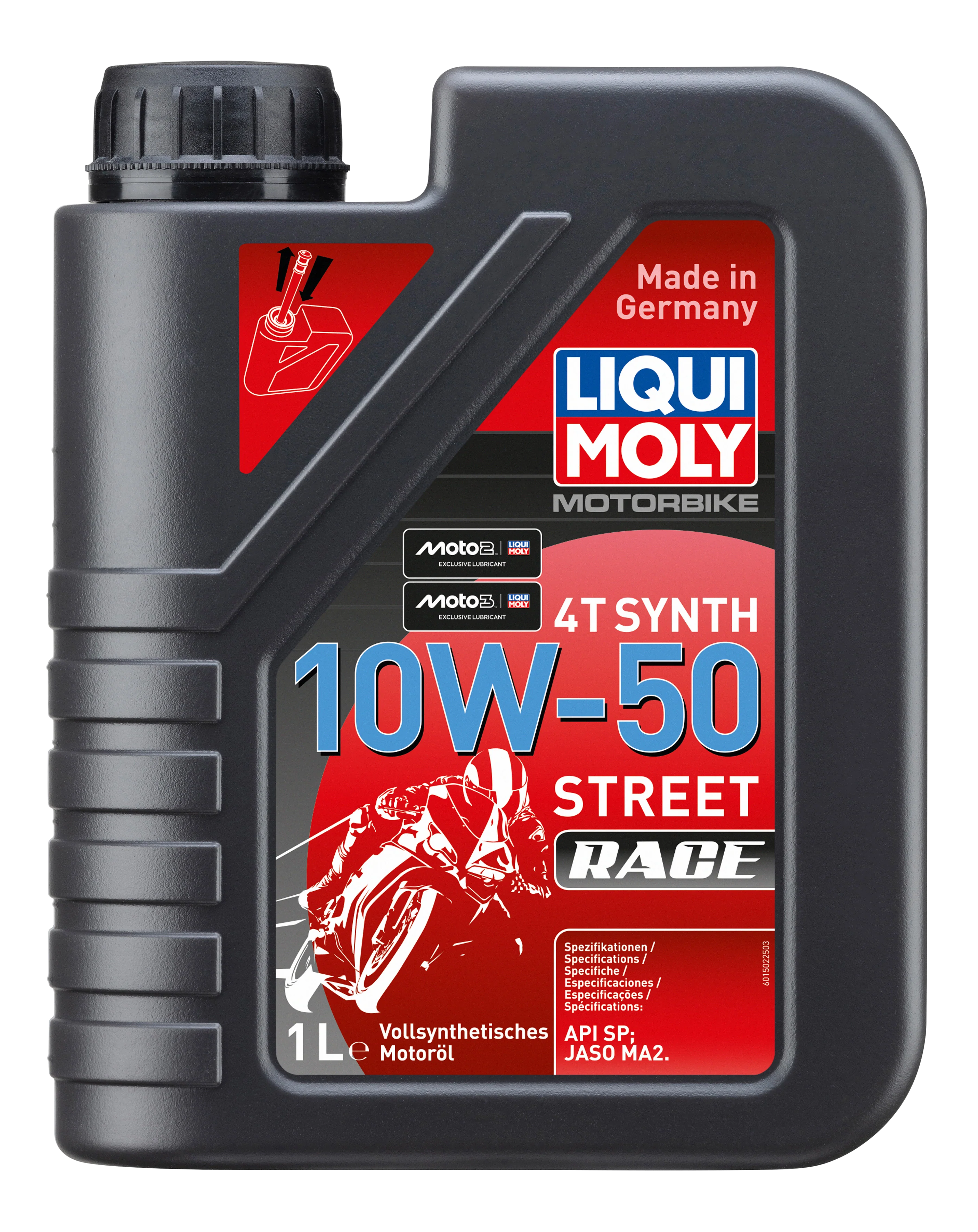 Liqui Moly Street Race 10W50 Fully Synthetic Motorcycle Engine Oil