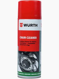 Wurth Chain Cleaner for Sports Bikes & Superbikes | High Performance Chain Degreaser